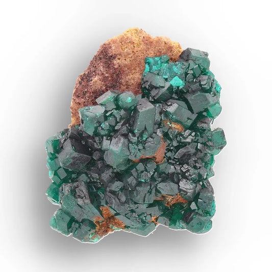 Dioptase from Congo Natural Crystal Mineral Specimen