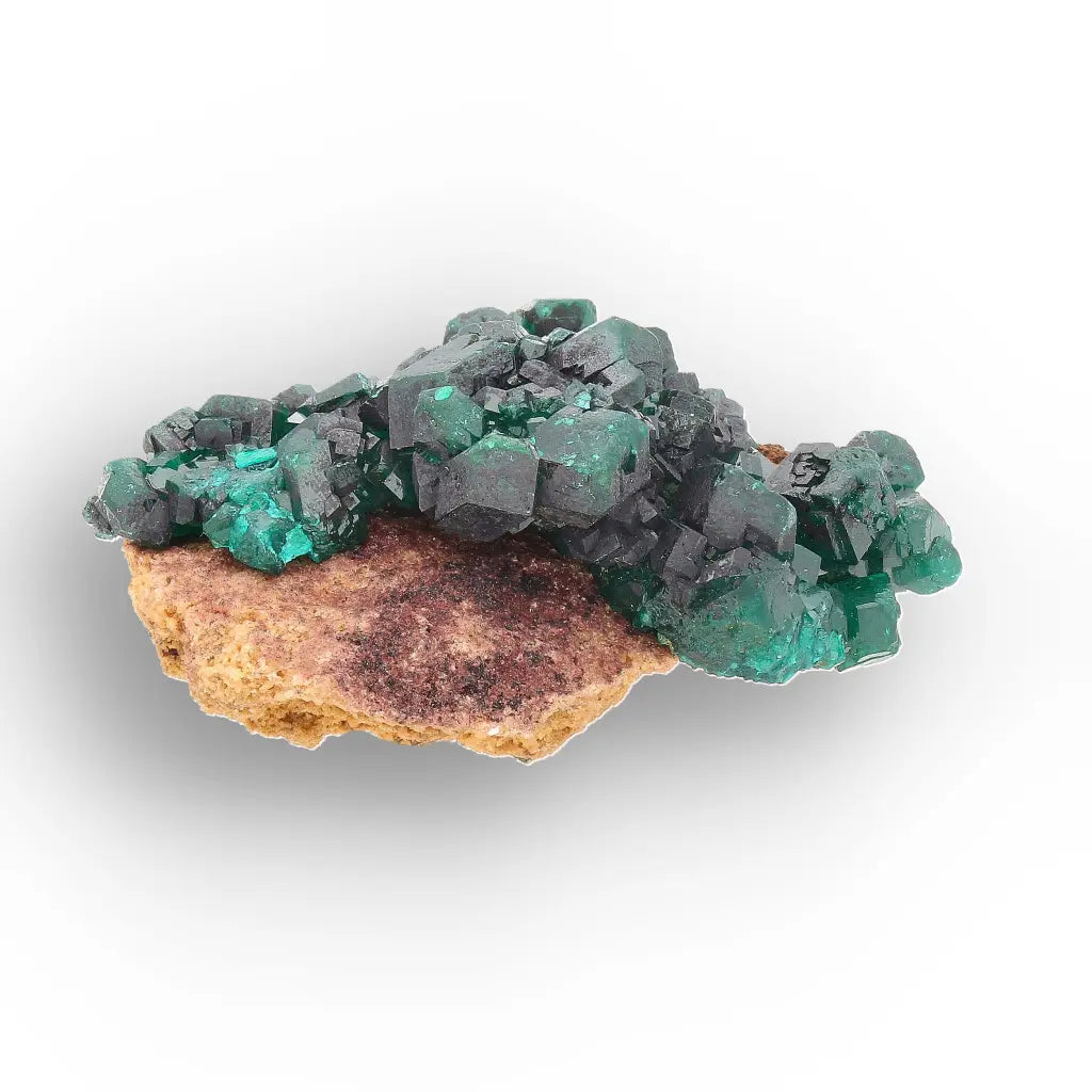 Dioptase from Congo Natural Crystal Mineral Specimen
