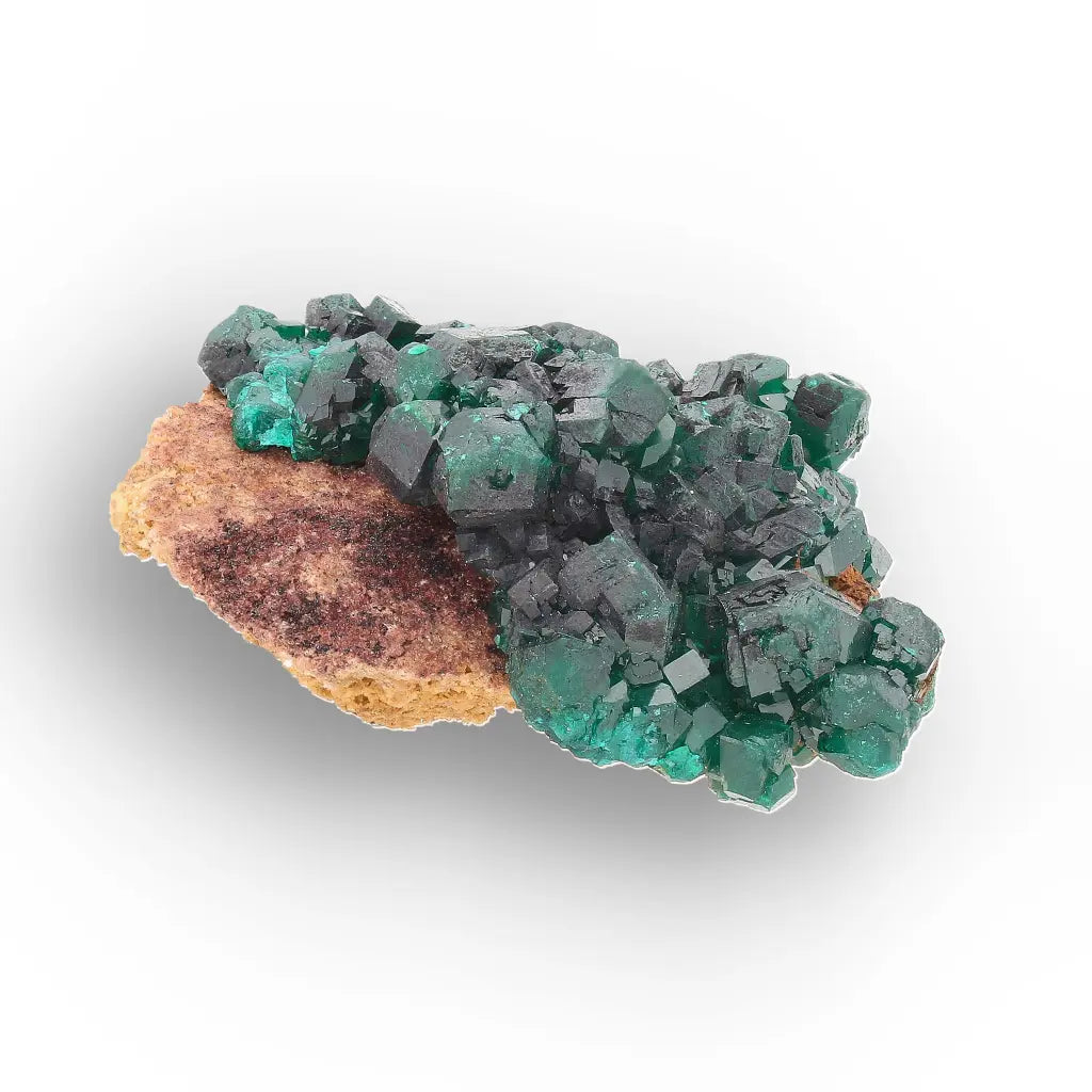 Dioptase from Congo Natural Crystal Mineral Specimen