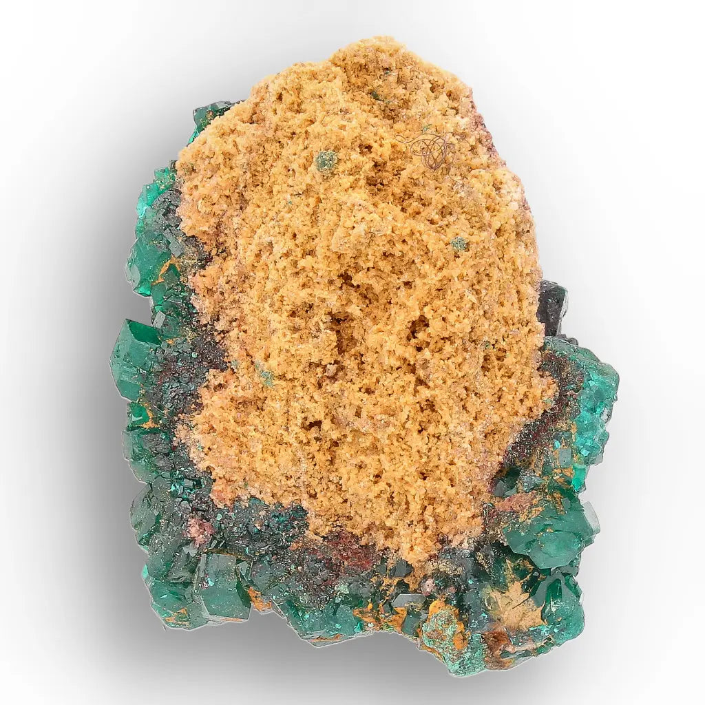 Dioptase from Congo Natural Crystal Mineral Specimen