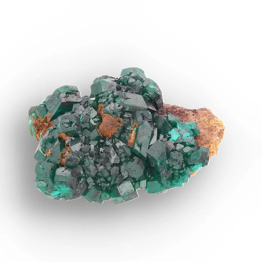 Dioptase from Congo Natural Crystal Mineral Specimen