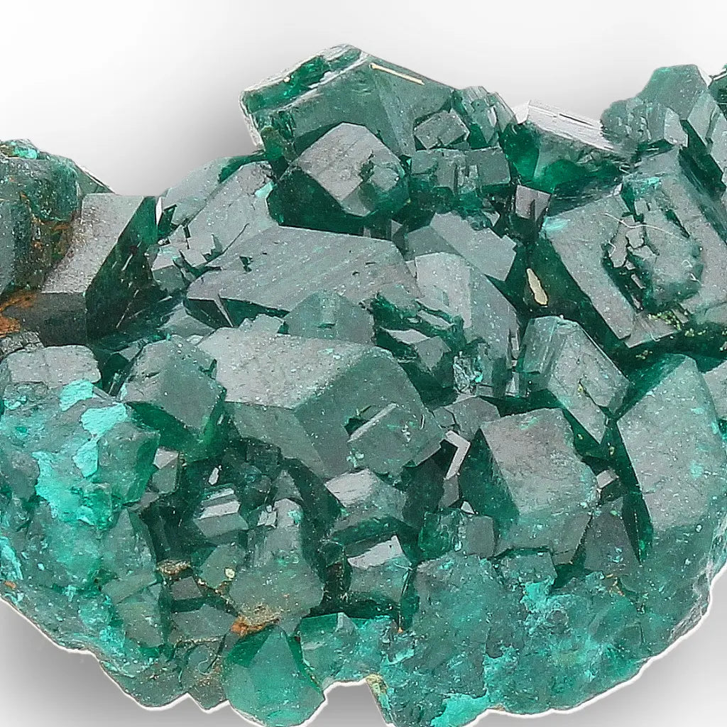 Dioptase from Congo Natural Crystal Mineral Specimen