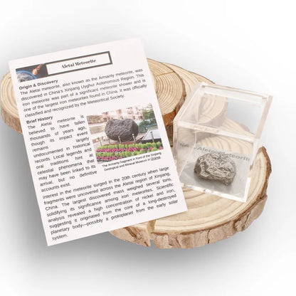 Get your Aletai Meteorite Piece – Rare IIIE Iron Meteorite online now or in store at Forever Gems in Franschhoek, South Africa