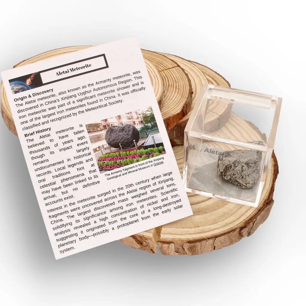 Get your Rare Aletai Meteorite – Authentic Iron Meteorite online now or in store at Forever Gems in Franschhoek, South Africa