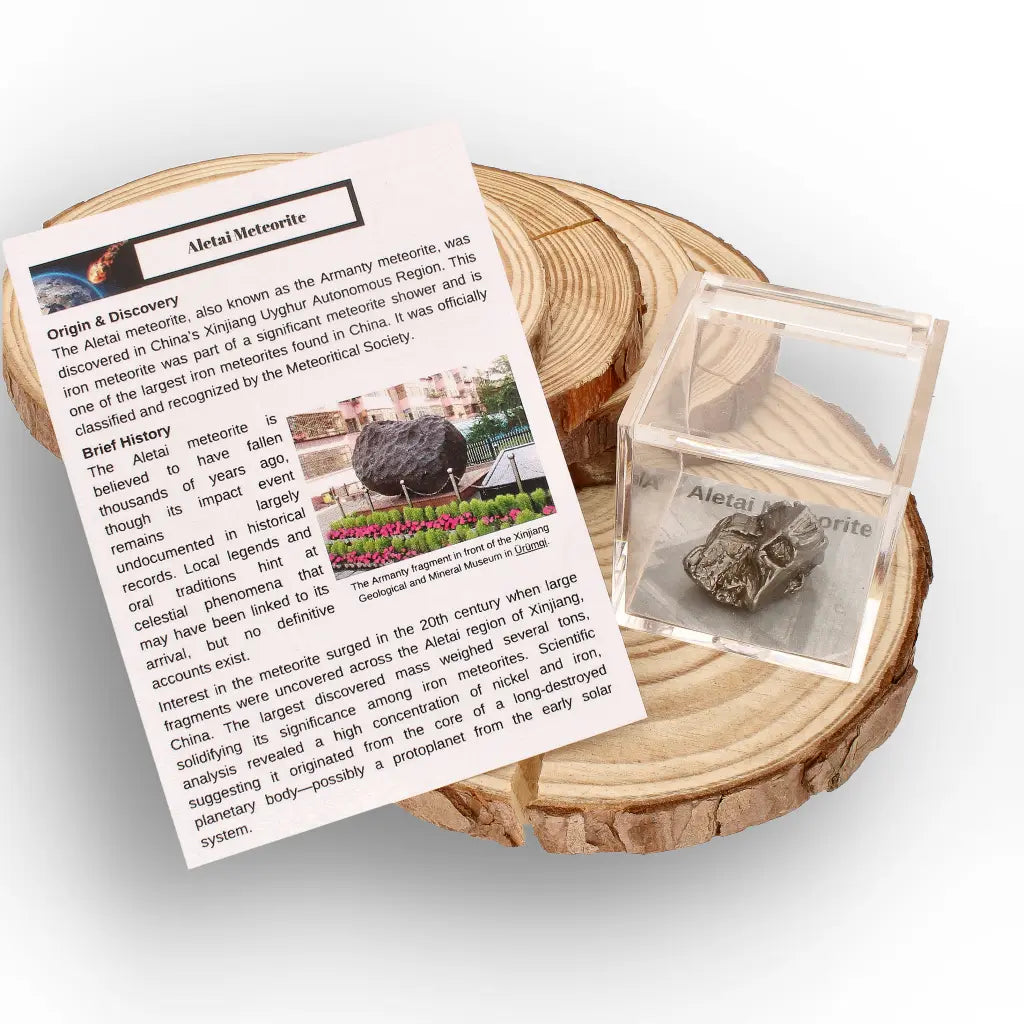 Get your Aletai Meteorite Specimen – Large Iron Meteorite online now or in store at Forever Gems in Franschhoek, South Africa