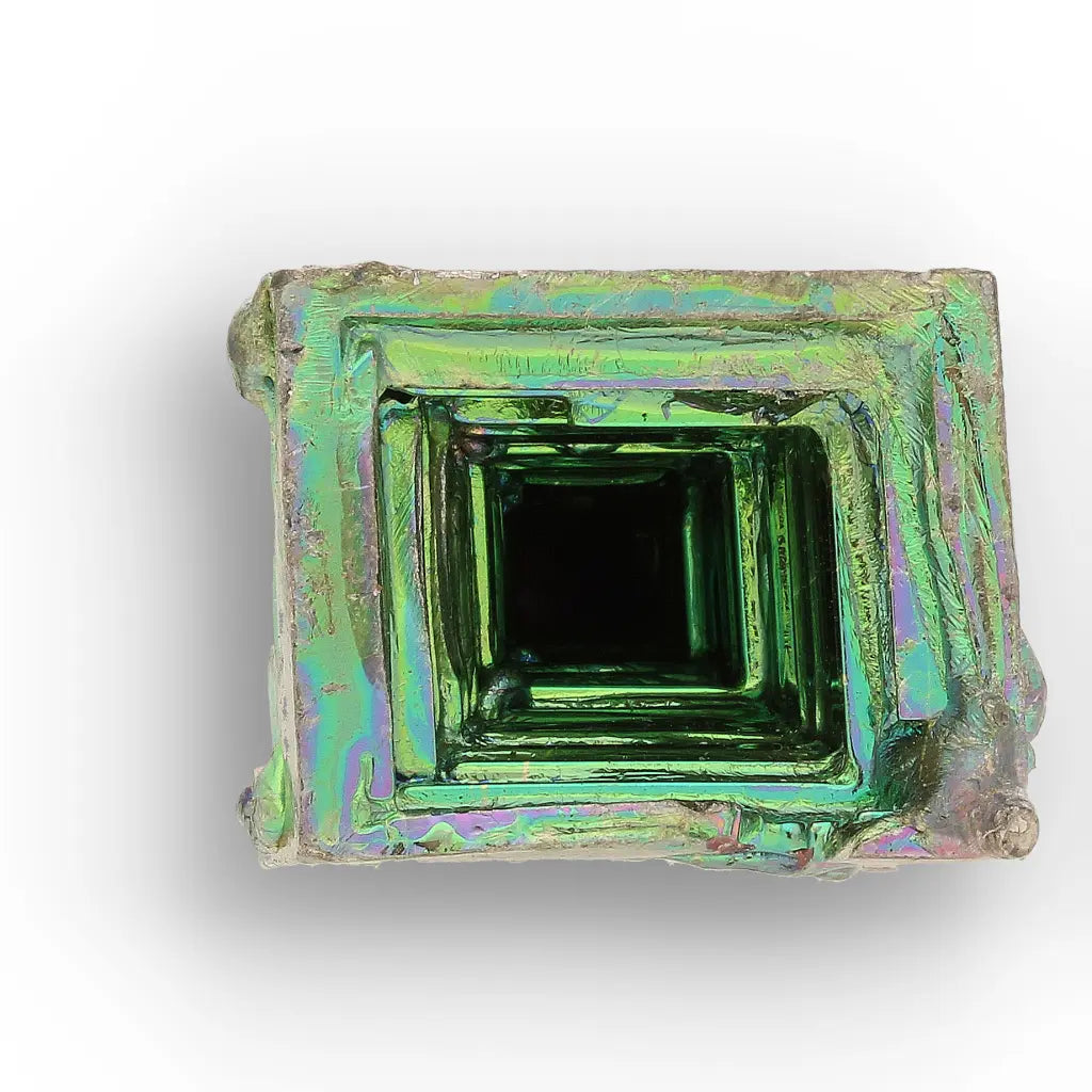 Get your Bismuth Crystal – Iridescent Emerald Staircase online now or in store at Forever Gems in Franschhoek, South Africa