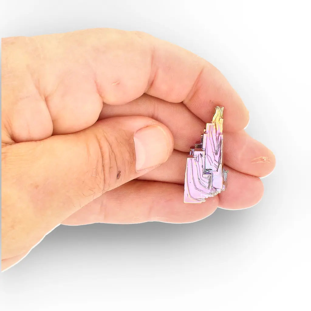 Get your Electric Dream Bismuth – Vibrant Hopper Crystal Formation online now or in store at Forever Gems in Franschhoek, South Africa