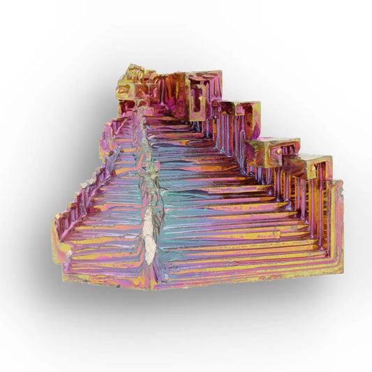 Get your Bismuth Crystal – Iridescent Staircase Citadel online now or in store at Forever Gems in Franschhoek, South Africa