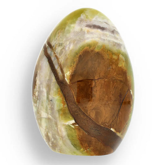 Get your Green Opal Freeform – Soothing Energy from Madagascar online now or in store at Forever Gems in Franschhoek, South Africa