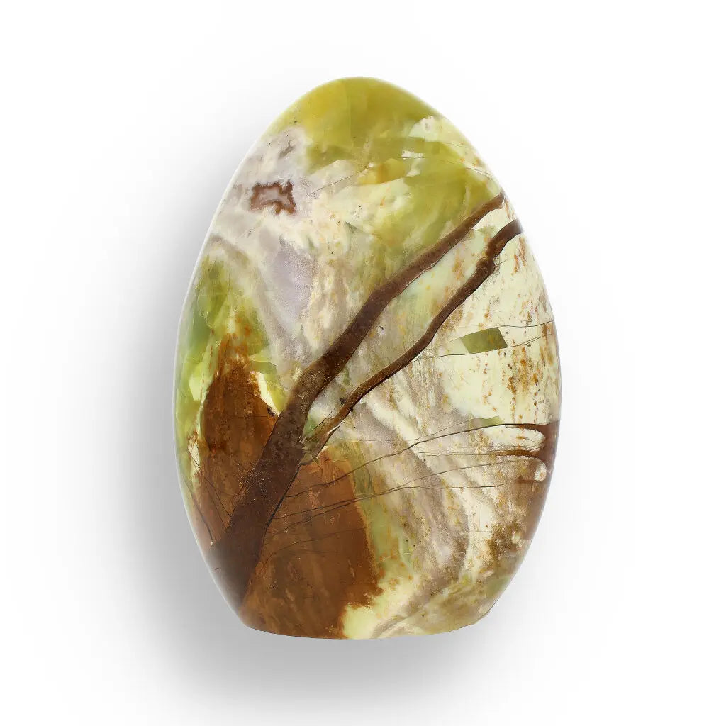 Get your Green Opal Freeform – Soothing Energy from Madagascar online now or in store at Forever Gems in Franschhoek, South Africa