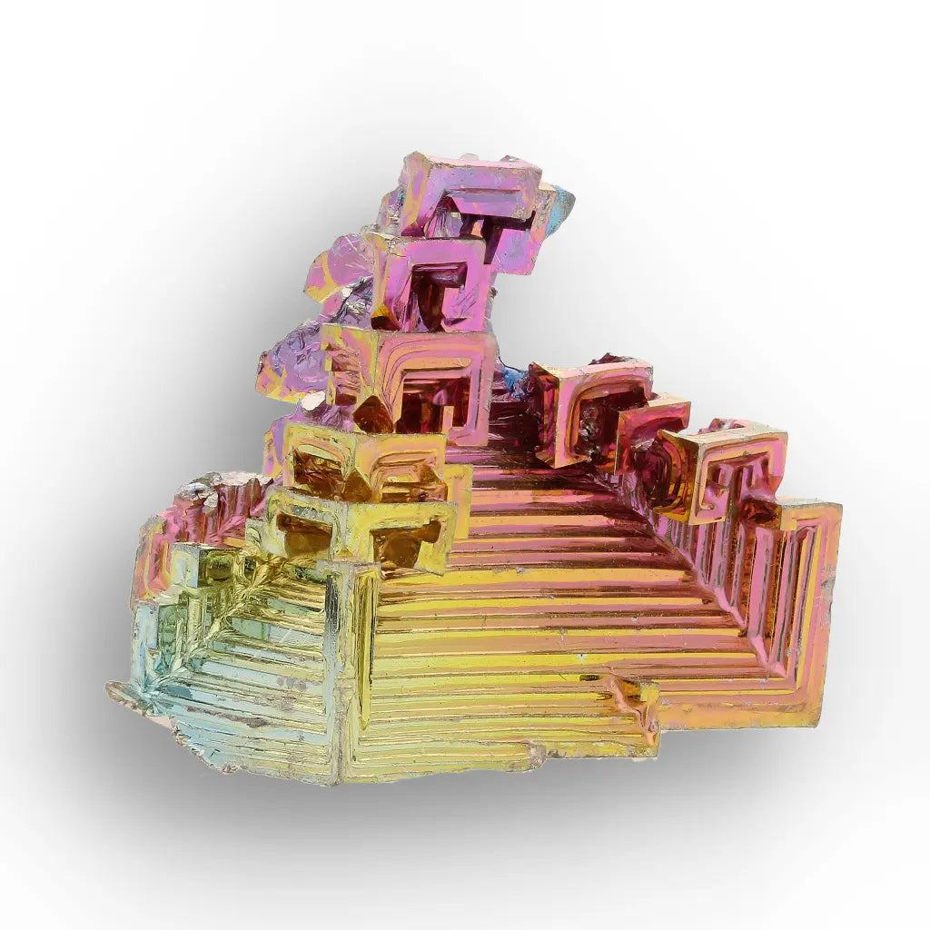 Get your Bismuth Crystal – Iridescent Rainbow Staircase online now or in store at Forever Gems in Franschhoek, South Africa