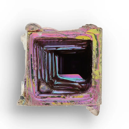 Get your Bismuth Crystal – Prismatic Cathedral Hopper online now or in store at Forever Gems in Franschhoek, South Africa