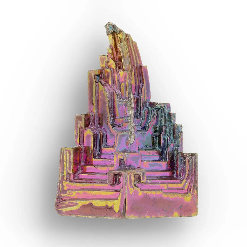 Get your Bismuth Crystal – Iridescent Rainbow Spire online now or in store at Forever Gems in Franschhoek, South Africa