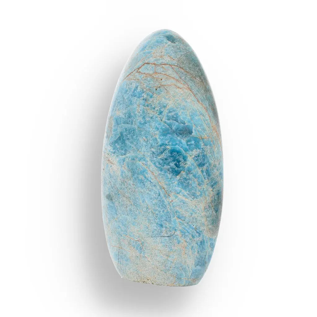 Get your Apatite Freeform - Madagascar Blue Crystal for Motivation online now or in store at Forever Gems in Franschhoek, South Africa