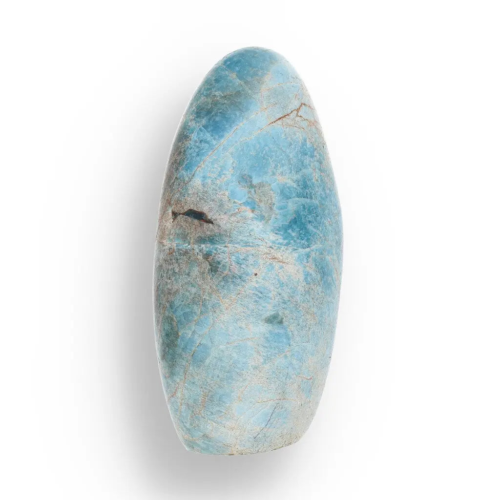 Get your Apatite Freeform - Madagascar Blue Crystal for Motivation online now or in store at Forever Gems in Franschhoek, South Africa