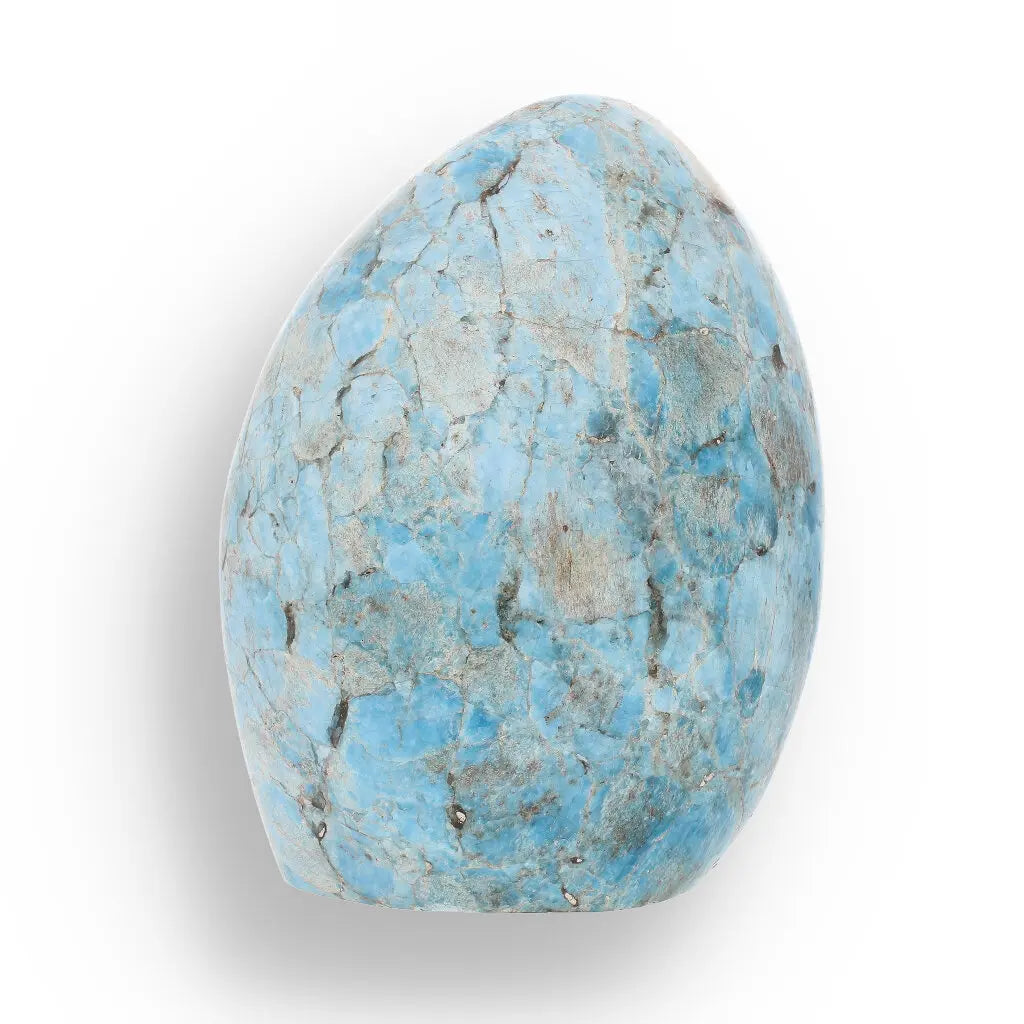 Get your Apatite Freeform - Natural Blue Manifestation Crystal online now or in store at Forever Gems in Franschhoek, South Africa