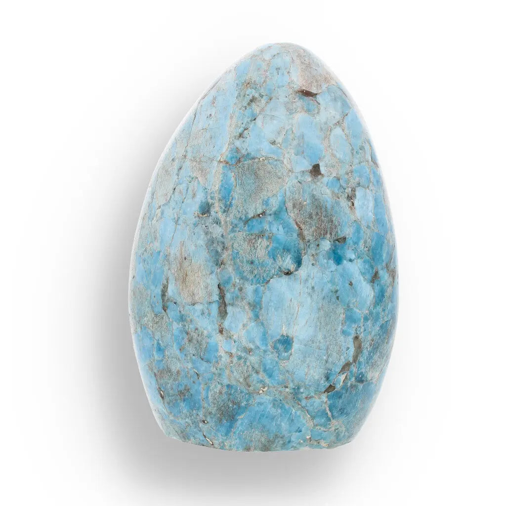 Get your Apatite Freeform - Natural Blue Manifestation Crystal online now or in store at Forever Gems in Franschhoek, South Africa