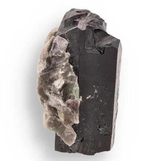 Buy your Schorl Black Tourmaline with Fluorite online now or in store at Forever Gems in Franschhoek, South Africa