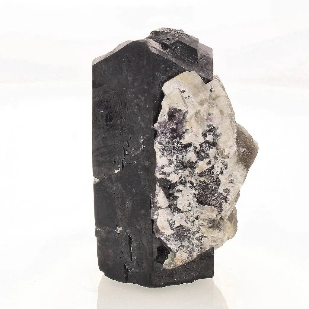Buy your Schorl Black Tourmaline with Fluorite online now or in store at Forever Gems in Franschhoek, South Africa