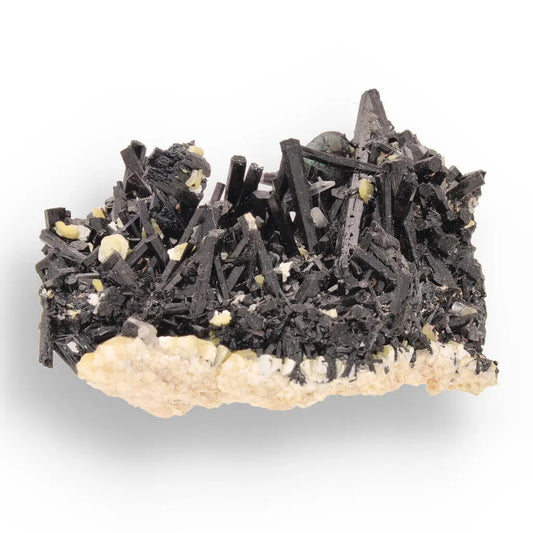 Buy your Schorl Tourmaline, Muscovite and Fluorite Cluster online now or in store at Forever Gems in Franschhoek, South Africa