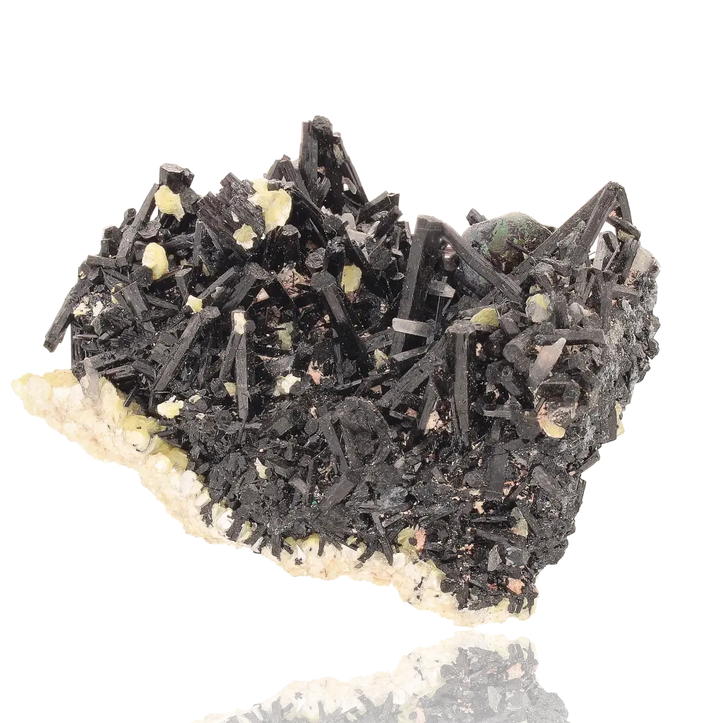 Buy your Schorl Tourmaline, Muscovite and Fluorite Cluster online now or in store at Forever Gems in Franschhoek, South Africa