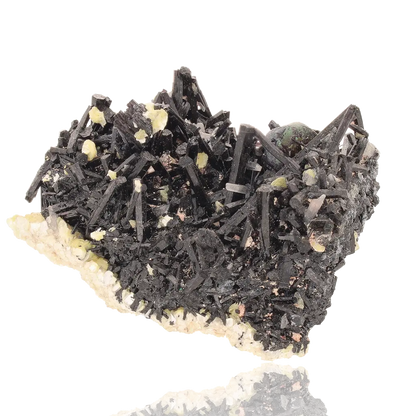 Buy your Schorl Tourmaline, Muscovite and Fluorite Cluster online now or in store at Forever Gems in Franschhoek, South Africa