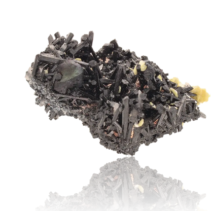 Buy your Schorl Tourmaline, Muscovite and Fluorite Cluster online now or in store at Forever Gems in Franschhoek, South Africa