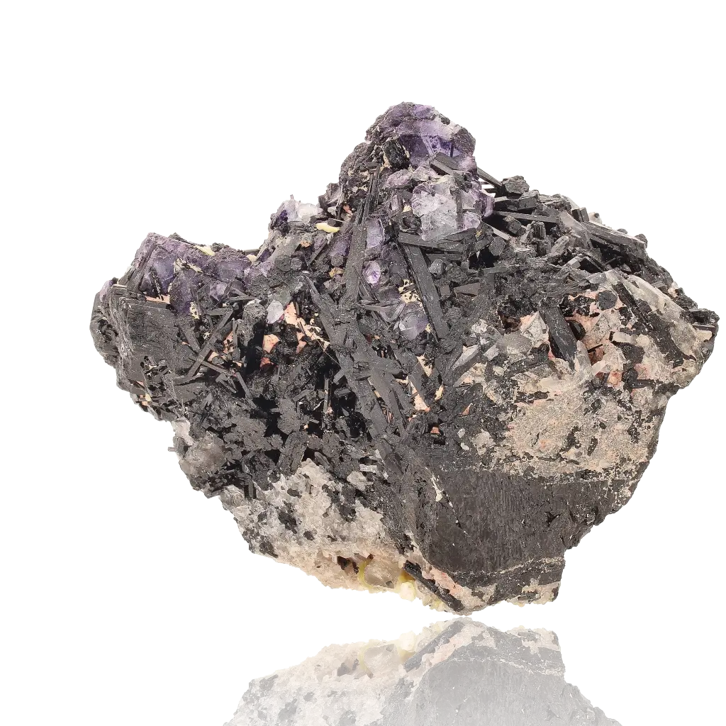 Buy your Erongo Schorl Tourmaline with Fluorite online now or in store at Forever Gems in Franschhoek, South Africa