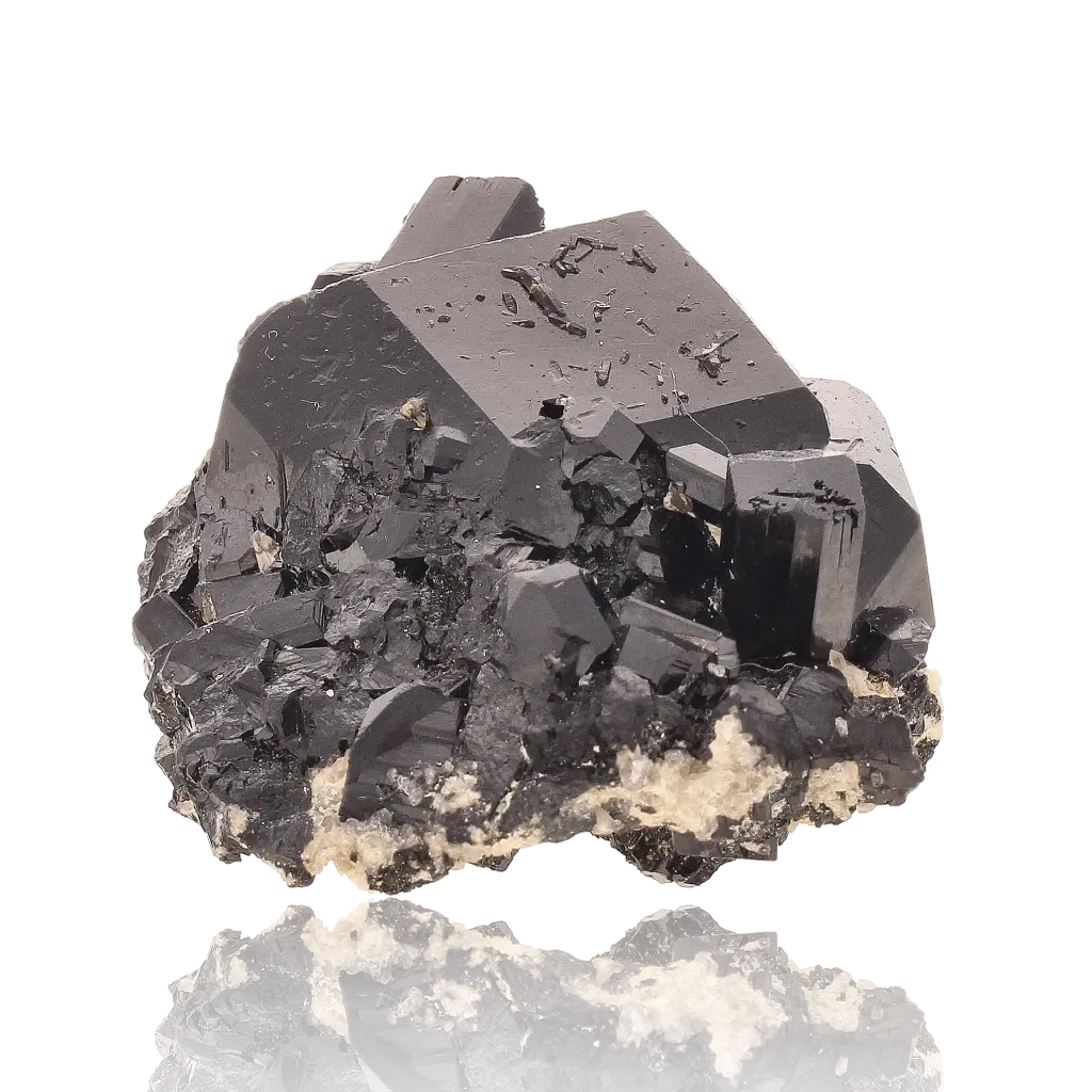Buy your Schorl Black Tourmaline with Feldspar online now or in store at Forever Gems in Franschhoek, South Africa