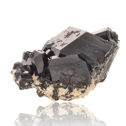 Buy your Schorl Black Tourmaline with Feldspar online now or in store at Forever Gems in Franschhoek, South Africa
