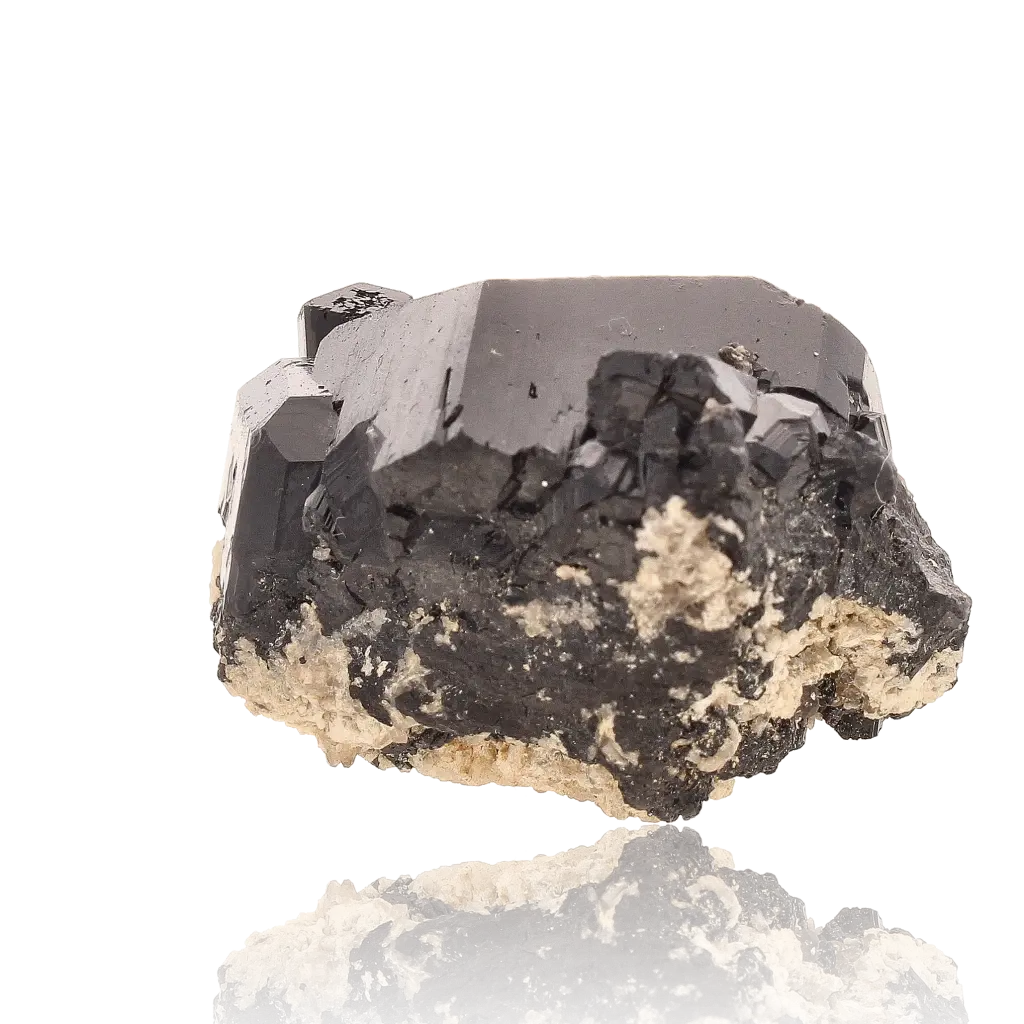Buy your Schorl Black Tourmaline with Feldspar online now or in store at Forever Gems in Franschhoek, South Africa