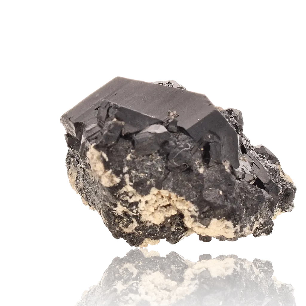 Buy your Schorl Black Tourmaline with Feldspar online now or in store at Forever Gems in Franschhoek, South Africa