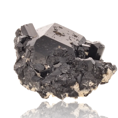 Buy your Schorl Black Tourmaline with Feldspar online now or in store at Forever Gems in Franschhoek, South Africa