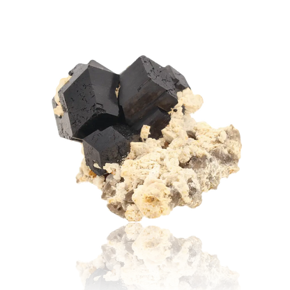 Buy your Schorl Black Tourmaline with Feldspar online now or in store at Forever Gems in Franschhoek, South Africa