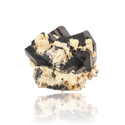Buy your Schorl Black Tourmaline with Feldspar online now or in store at Forever Gems in Franschhoek, South Africa