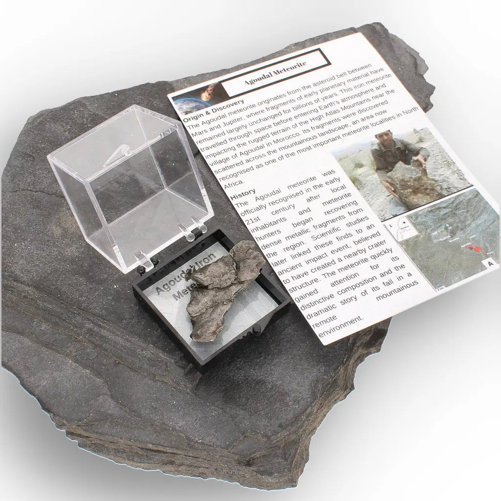 Agoudal Meteorite Rare Iron Specimen from Morocco