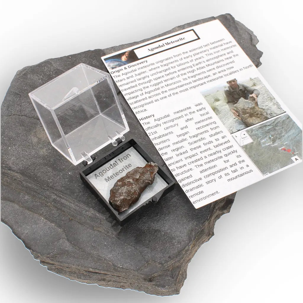10 Gram Agoudal Meteorite Iron Specimen from Morocco