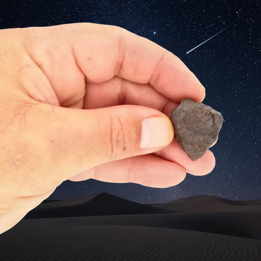 Get your Unclassified Chondrite Meteorite NWA Morocco Stone online now or in store at Forever Gems in Franschhoek, South Africa