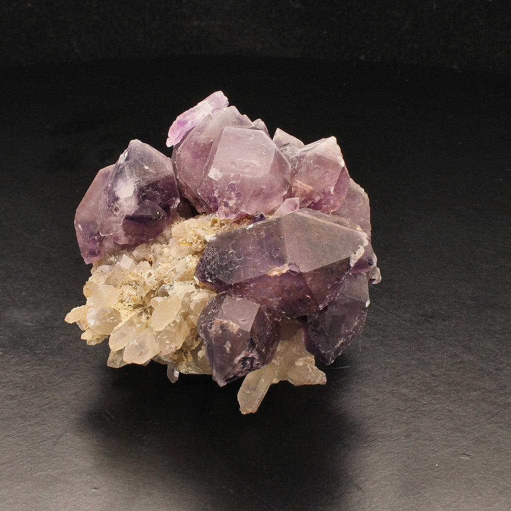 Buy your Amethyst Cluster on Quartz Crystal Cluster online now or in store at Forever Gems in Franschhoek, South Africa