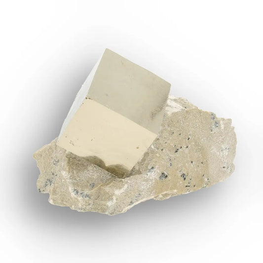 Get your Pyrite Single Cube with Matrix – Navajún, Spain online now or in store at Forever Gems in Franschhoek, South Africa
