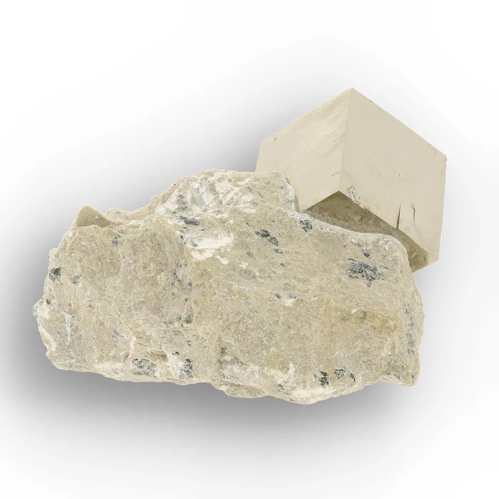 Get your Pyrite Single Cube with Matrix – Navajún, Spain online now or in store at Forever Gems in Franschhoek, South Africa