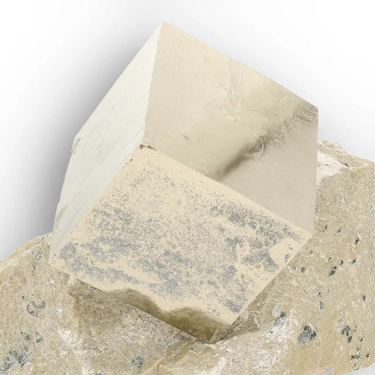 Get your Pyrite Single Cube with Matrix – Navajún, Spain online now or in store at Forever Gems in Franschhoek, South Africa