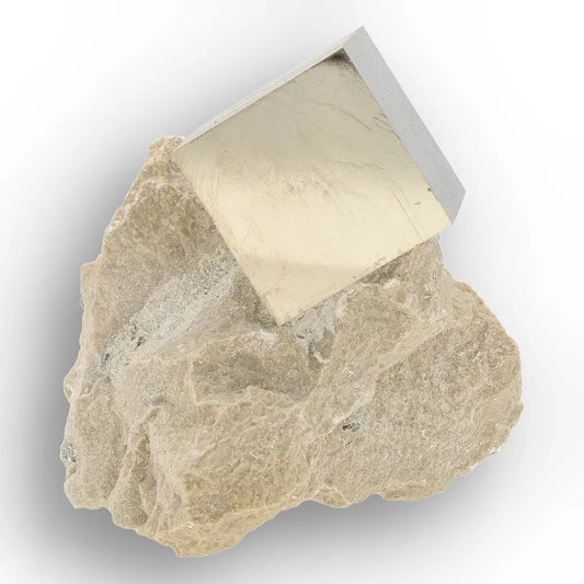 Get your Pyrite Single Cube on Matrix – Navajún, Spain online now or in store at Forever Gems in Franschhoek, South Africa