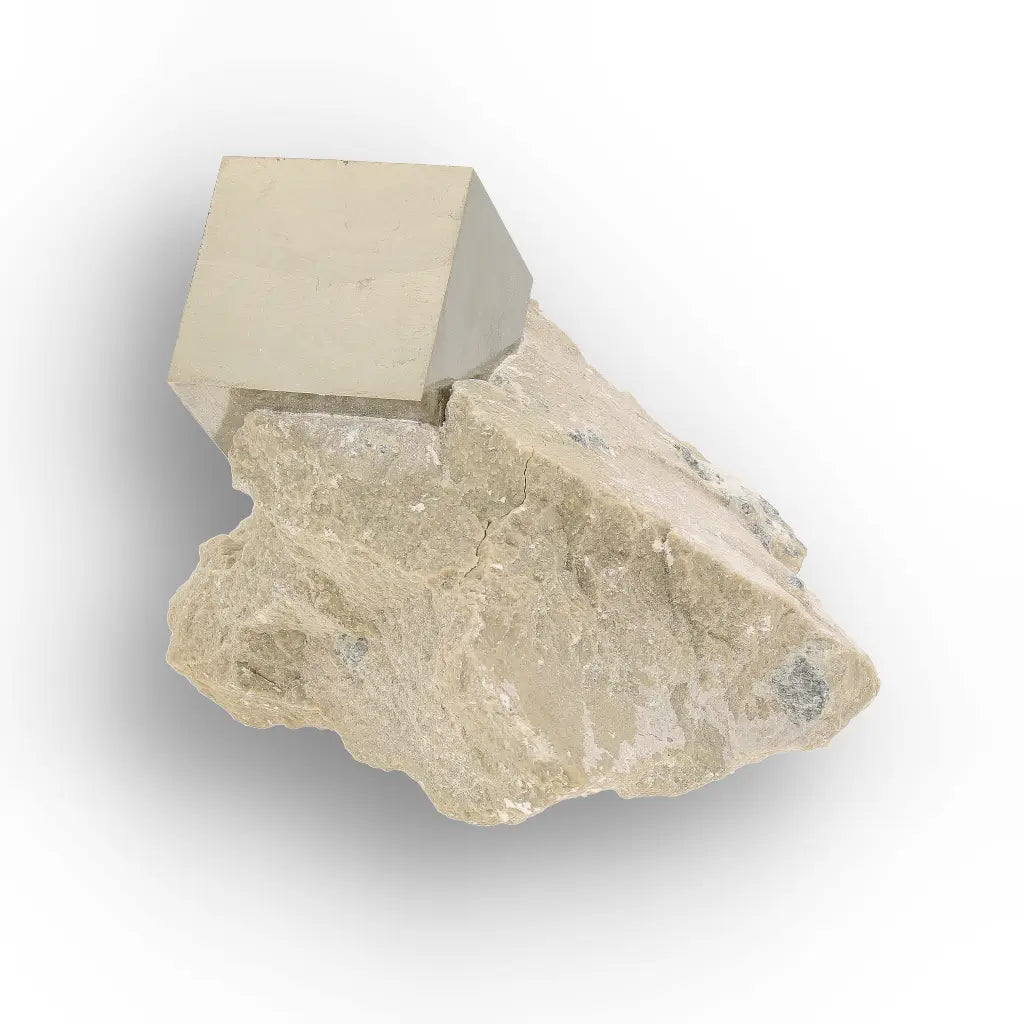 Get your Pyrite Single Cube on Matrix – Navajún, Spain online now or in store at Forever Gems in Franschhoek, South Africa