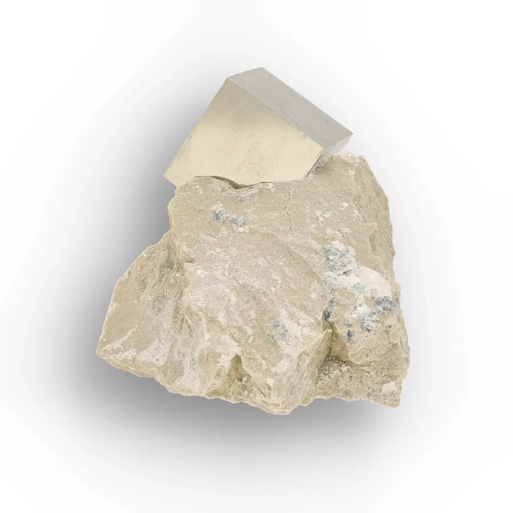 Get your Pyrite Single Cube on Matrix – Navajún, Spain online now or in store at Forever Gems in Franschhoek, South Africa