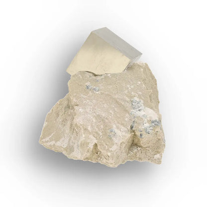 Get your Pyrite Single Cube on Matrix – Navajún, Spain online now or in store at Forever Gems in Franschhoek, South Africa