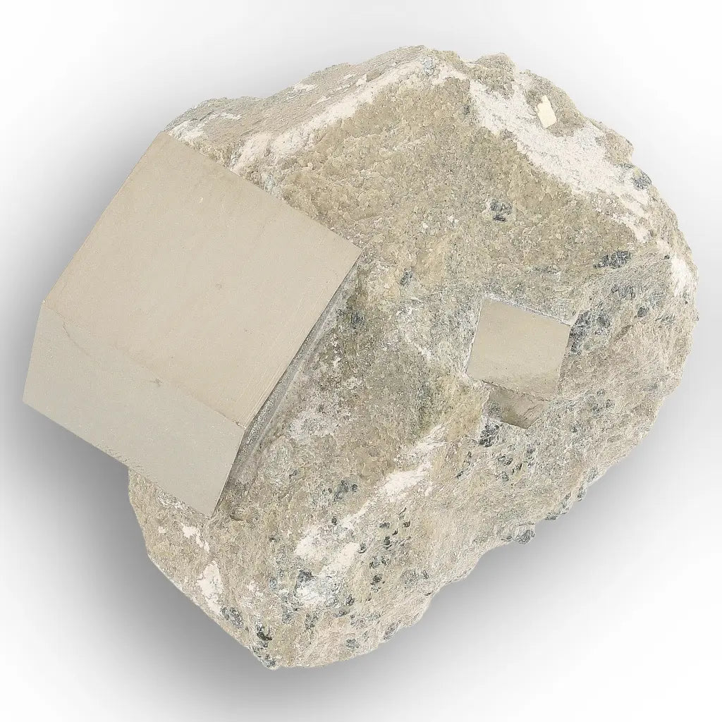 Get your Pyrite Triple Cube on Matrix – Navajún, Spain online now or in store at Forever Gems in Franschhoek, South Africa