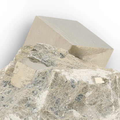 Get your Pyrite Triple Cube on Matrix – Navajún, Spain online now or in store at Forever Gems in Franschhoek, South Africa