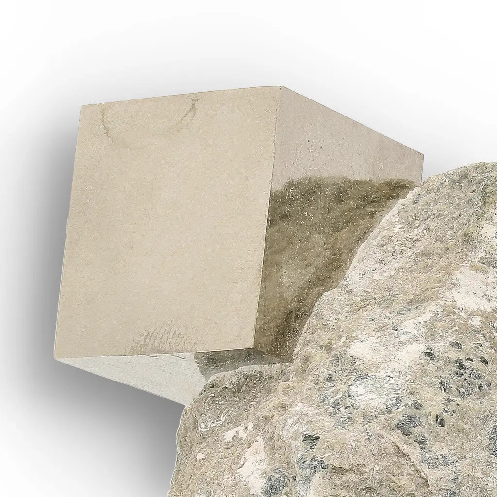 Get your Pyrite Triple Cube on Matrix – Navajún, Spain online now or in store at Forever Gems in Franschhoek, South Africa