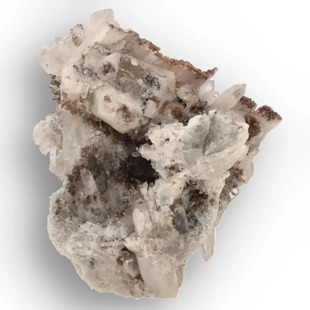 Lattice Quartz with Foitite from Erongo Mountains, Namibia